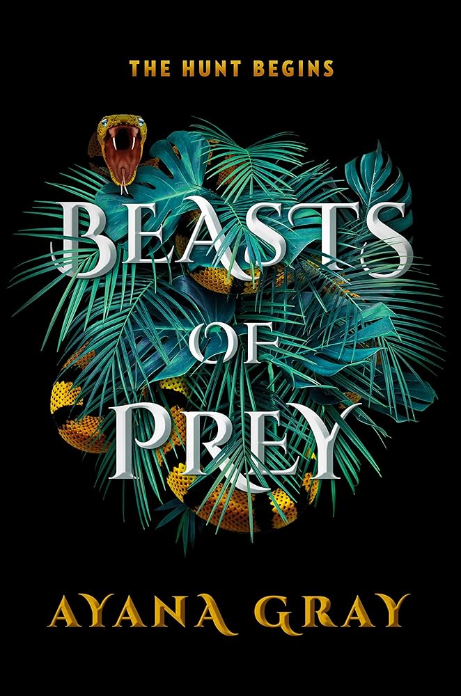The cover of Beasts of Prey. Credit: C. P. Putnams Sons Books for Young Readers.