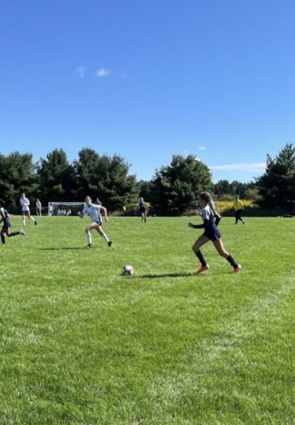 Josie Lovelace’s (‘28) soccer game for the Michigan Tigers.