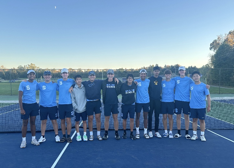 Skyline Varsity Tennis Team After Placing 3rd In Regional's.