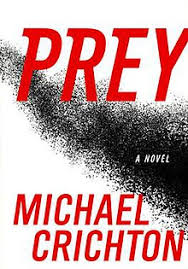 The cover of Micheal Crighton's sci-fi thriller Prey, published by HarperCollins.