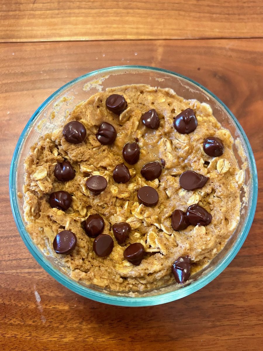 Pumpkin spice baked oats