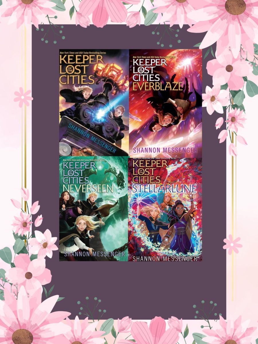 Some of the book covers in the series.