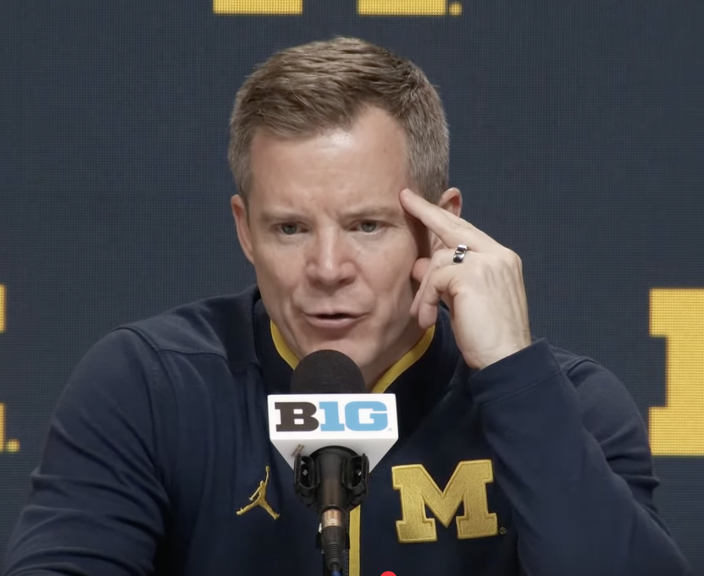 Dusty May speaks about the Michigan Basketball team in an interview.