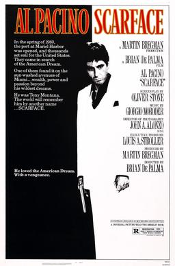 Scarface: 1983 movie poster 