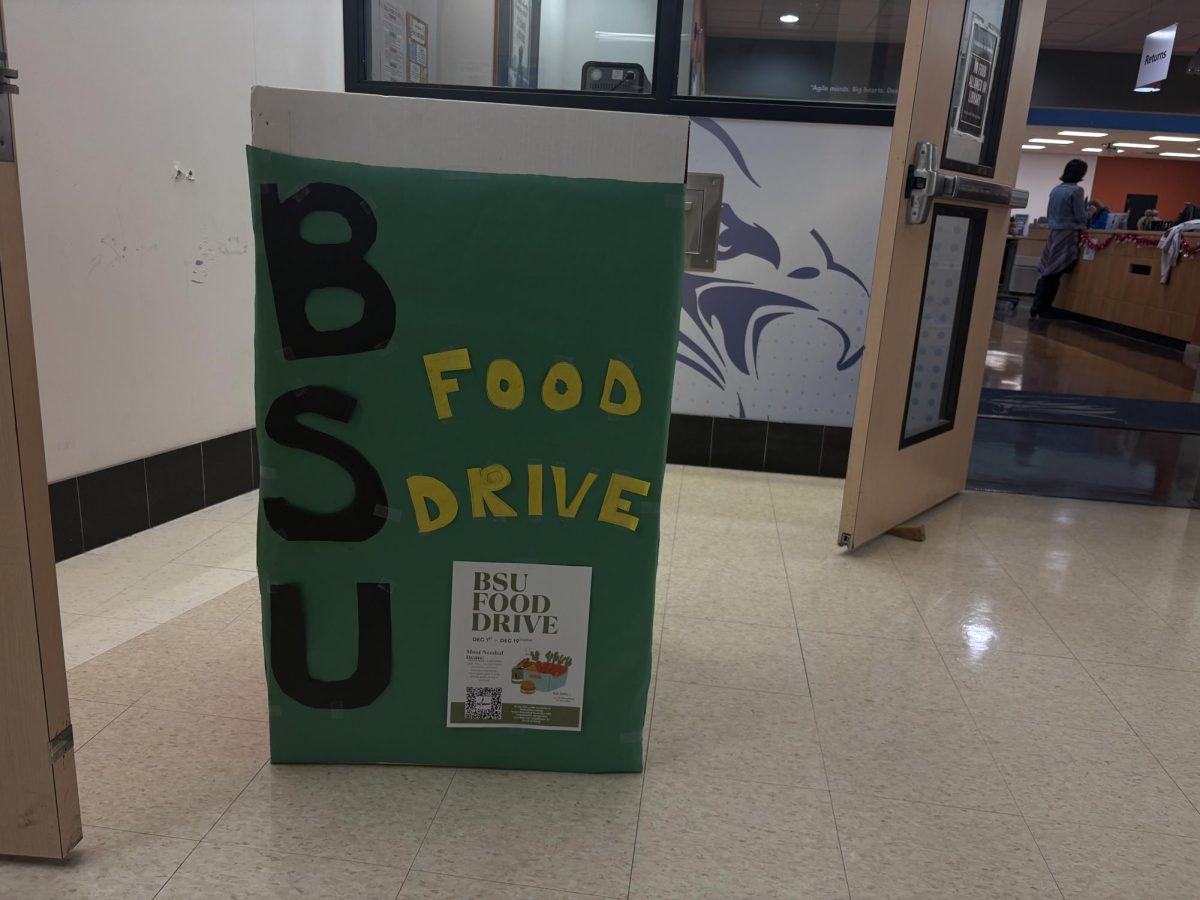 BSU food gathers donation box found on 3rd floor