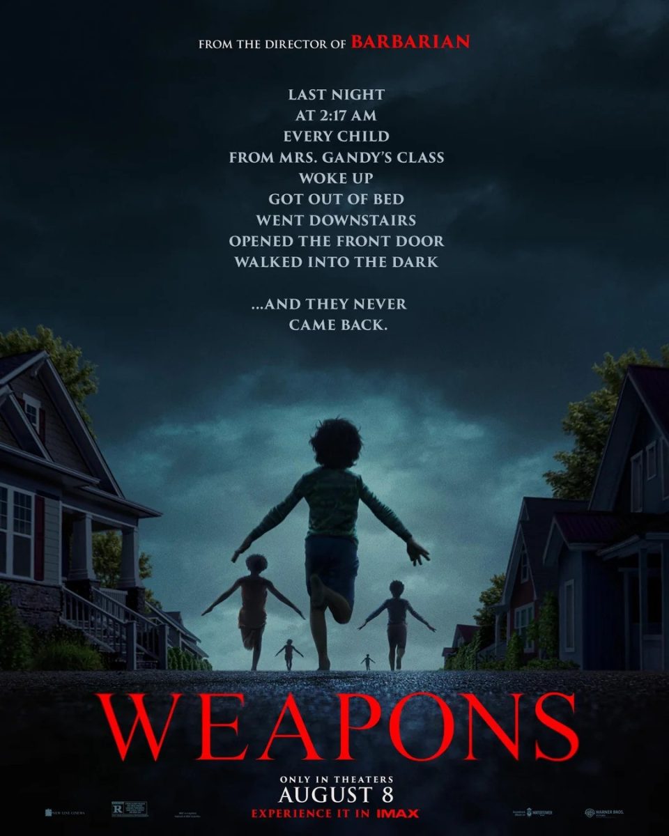 Official 'Weapons' movie poster