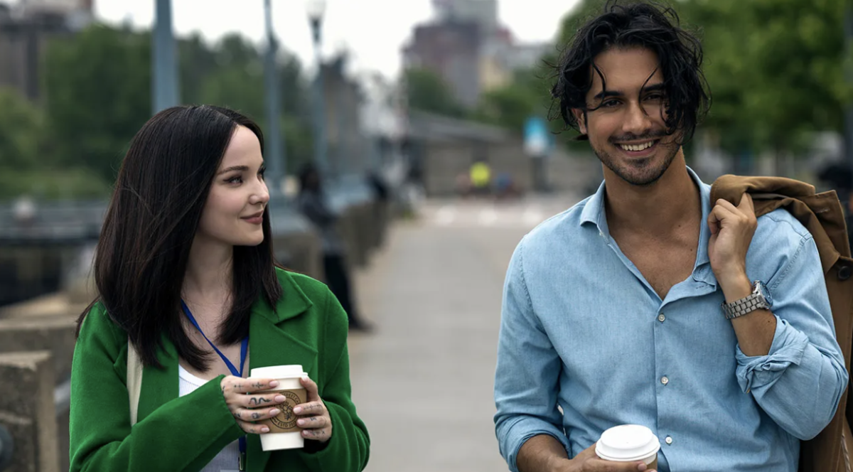 Ciera and Oliver's first coffee date. 