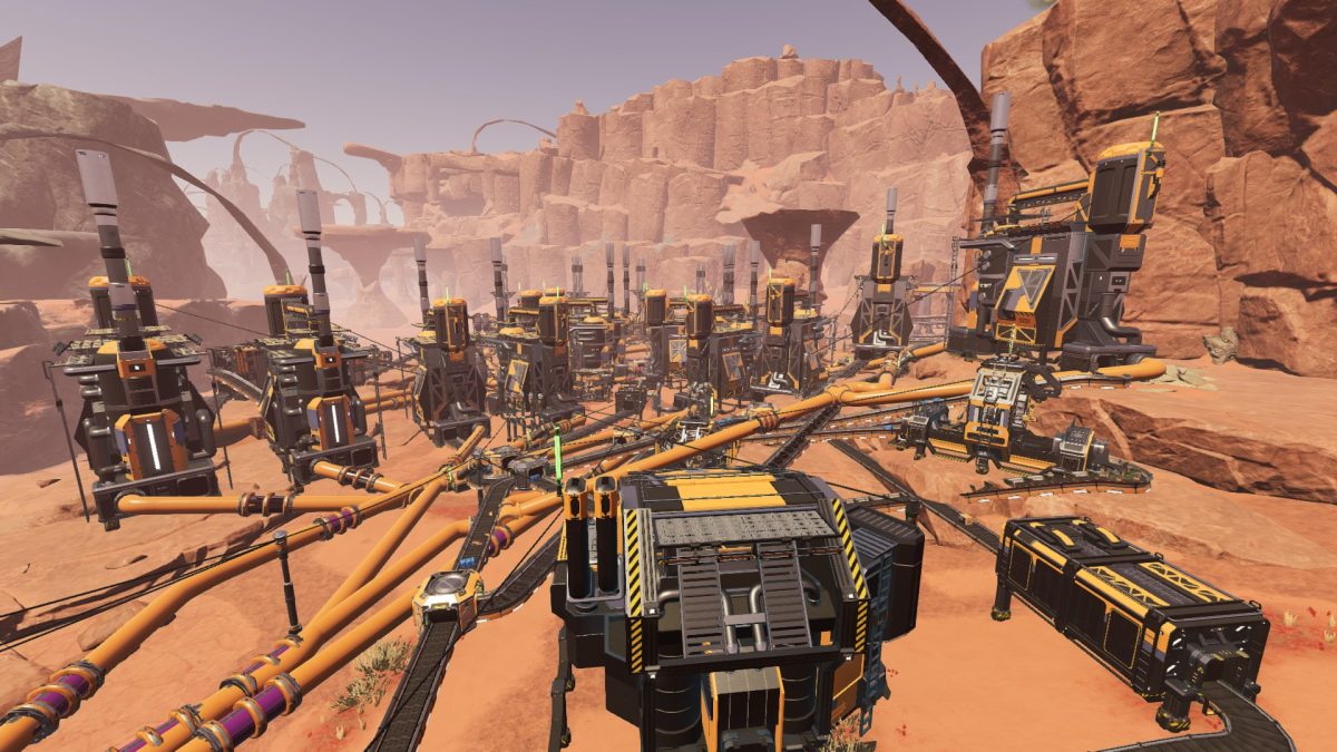 A semi complete module of a larger factory.